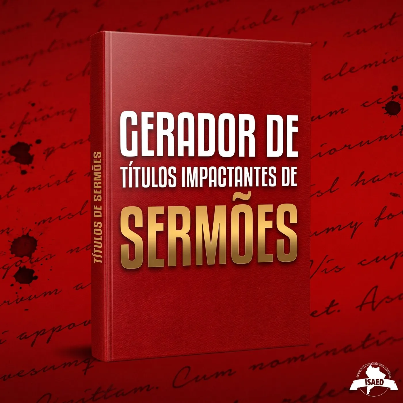 Capa do e-book Gerador de Títulos Impactantes de Sermões